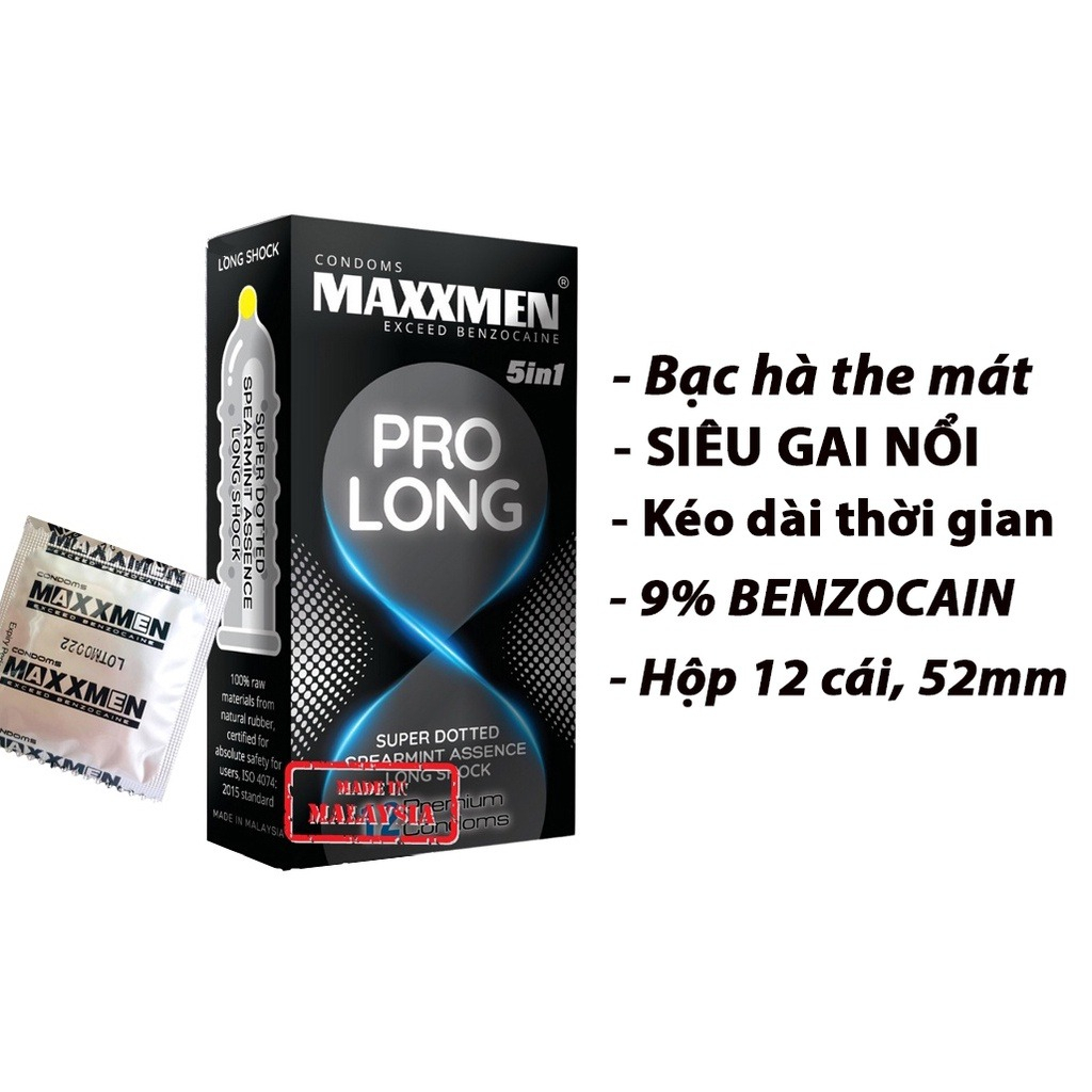 Bao Cao Su MAXXMEN Prolong Gân Gai Siêu Mỏng – Kéo Dài Thời Gian Hiệu Quả (6)