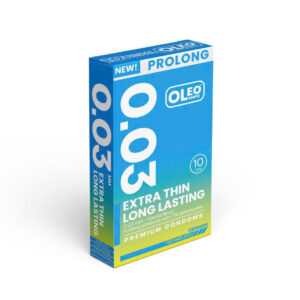 Bao Cao Su OleoLampo 0.03 Longlasting Siêu Mỏng, Kéo Dài Thời Gian