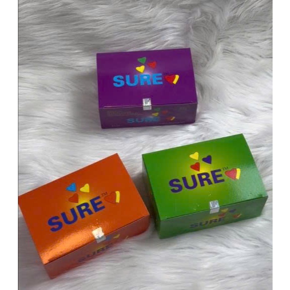 Bao Cao Su Sure TM Siêu Mỏng Có Gân Gai Hộp 36 Chiếc Chính Hãng (5)