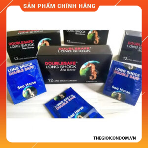 Bao Cao Su Cá Ngựa Longshock 52mm Kéo Dài Thời Gian Hộp 12 Cái Chính Hãng (4)
