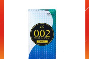 Bao Cao Su Jex 0.02 Siêu Mỏng Nhật Bản-Hộp 6 Cái, Không Latex