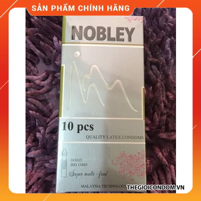 Bao Cao Su Nobley Gân Gai Hộp 10 Cái Nhiều Gel Chính Hãng (1)