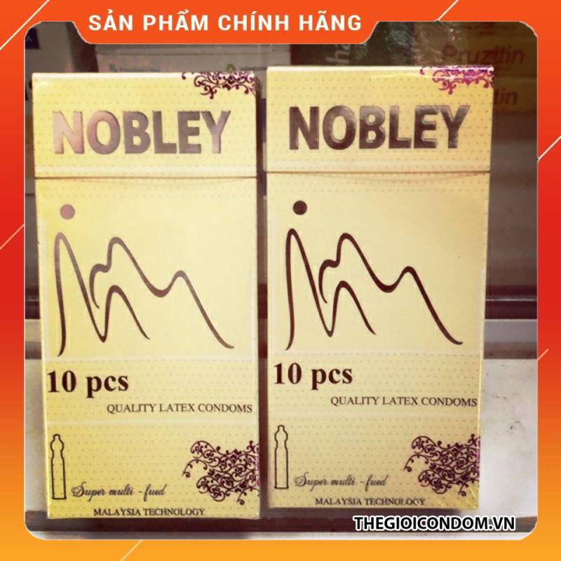 Bao Cao Su Nobley Gân Gai Hộp 10 Cái Nhiều Gel Chính Hãng (3)