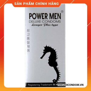 Bao Cao Su Power Men Longer Plus Cá Ngựa Hộp 12 Kéo Dài Thời Gian (4)