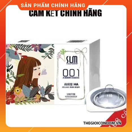 Bao Cao Su SLM Siêu Mỏng 108 Bao Nhiều Gel, Trơn Mượt, Giá Tốt (1)