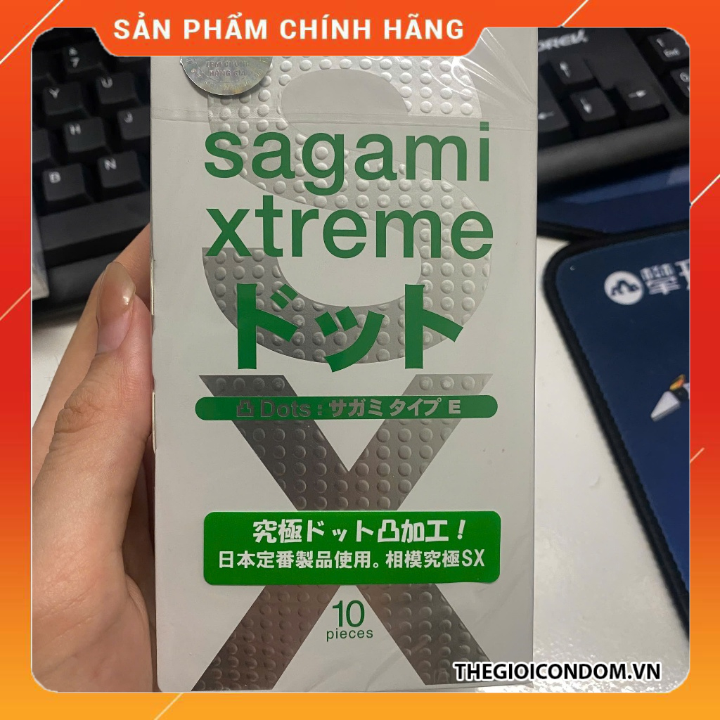 Sagami Whitebox 10 Bao Cao Su Gân Gai Siêu Mỏng Shop Bao Cao Su Hà Nội Chính Hãng (1)