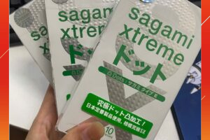 Sagami Whitebox 10 Bao Cao Su Gân Gai Siêu Mỏng-Shop Bao Cao Su Hà Nội Chính Hãng