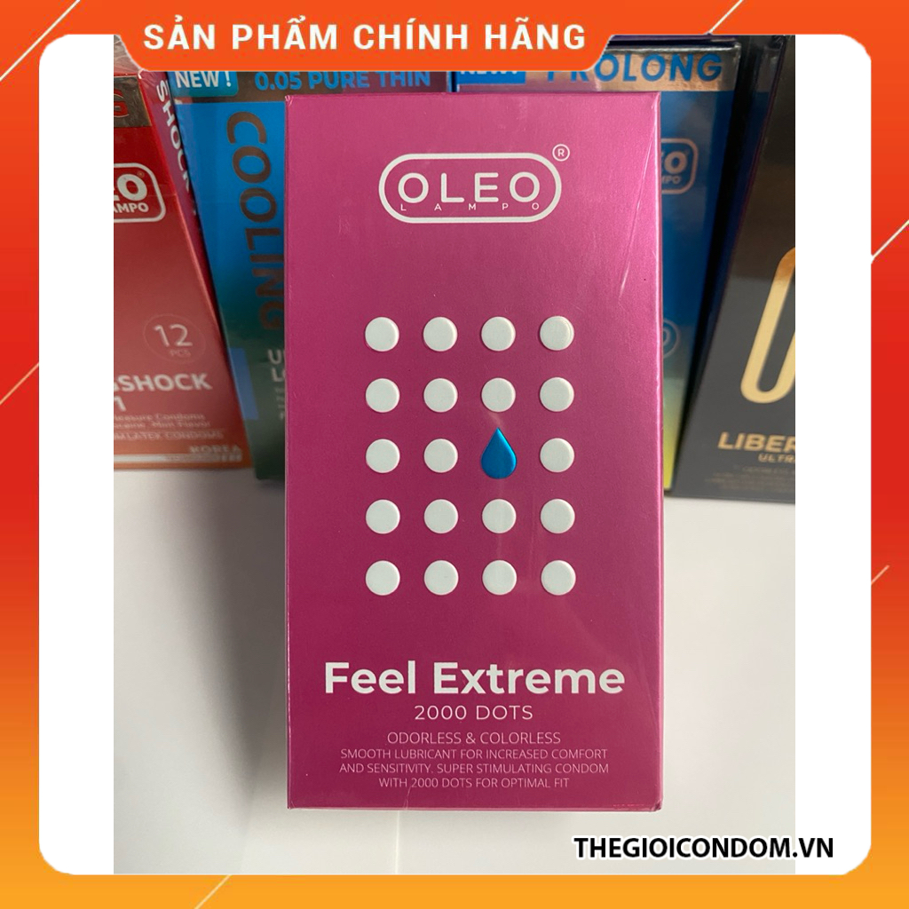 BCS OLEO LAMPO Feel Extreme 2000 Dots 52mm Siêu Gai Chính Hãng (2)