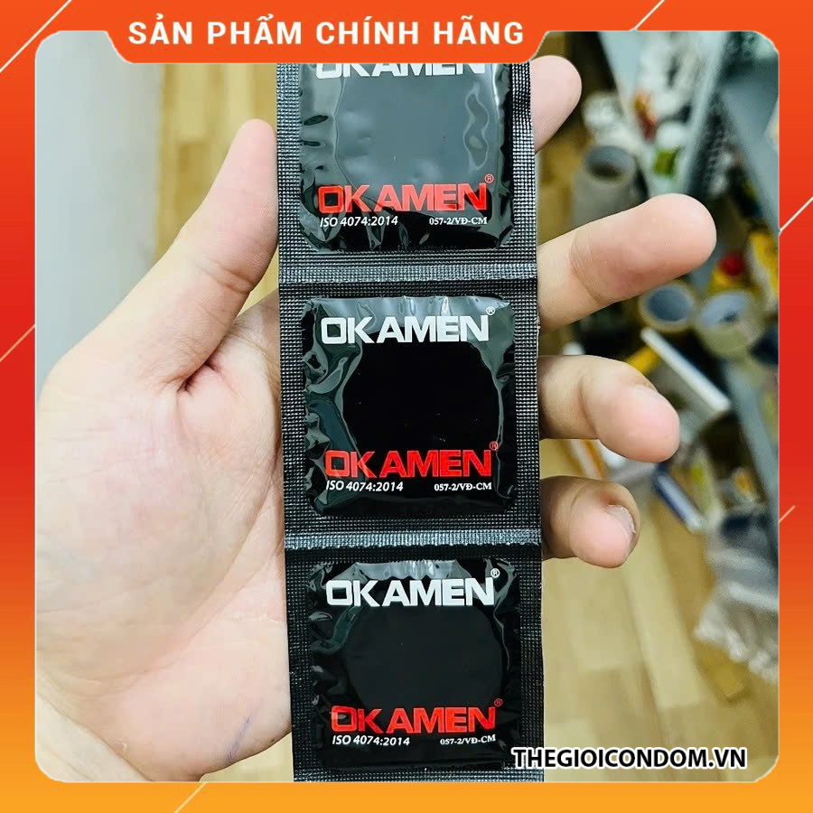 Bao Cao Su Okamen Luxury Hộp 144 Cái Giá Rẻ, Bao Trơn, Tiết Kiệm Cho Gia Đình Khách Sạn (6)