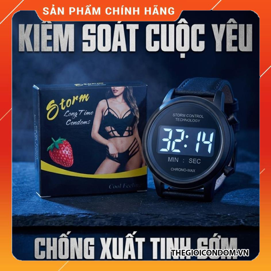 Bao Cao Su Storm 7 Bi Gân Gai Kéo Dài Thời Gian Chính Hãng (3)