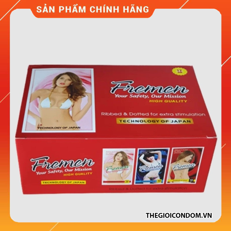 Bao Cao Su Gia Đình Giá Rẻ Có Gai Fremen Hộp 120 Cái Chính Hãng (1)