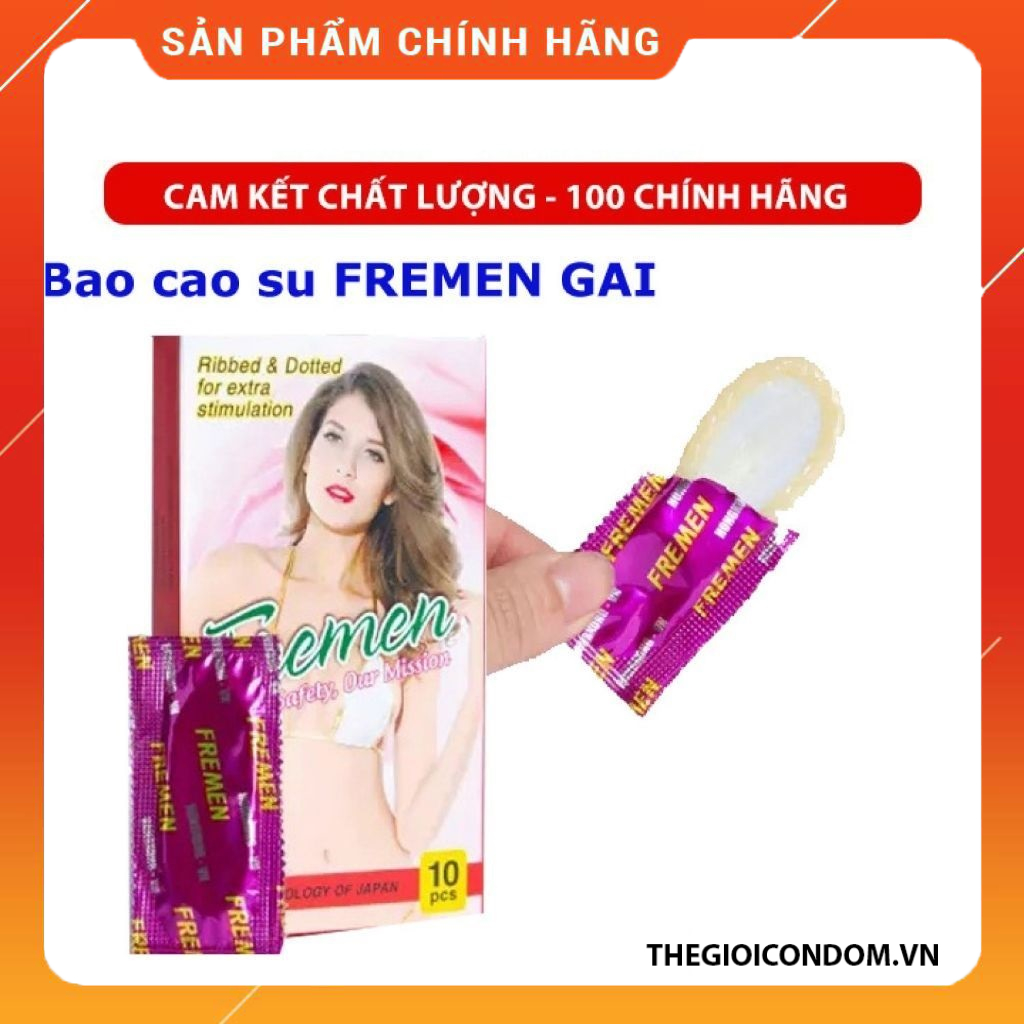 Bao Cao Su Gia Đình Giá Rẻ Có Gai Fremen Hộp 120 Cái Chính Hãng (6)