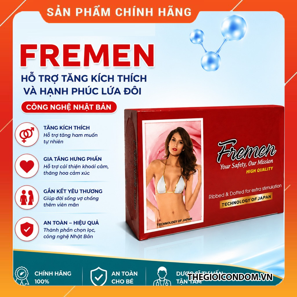 Bao Cao Su Gia Đình Giá Rẻ Có Gai Fremen Hộp 120 Cái Chính Hãng (7)
