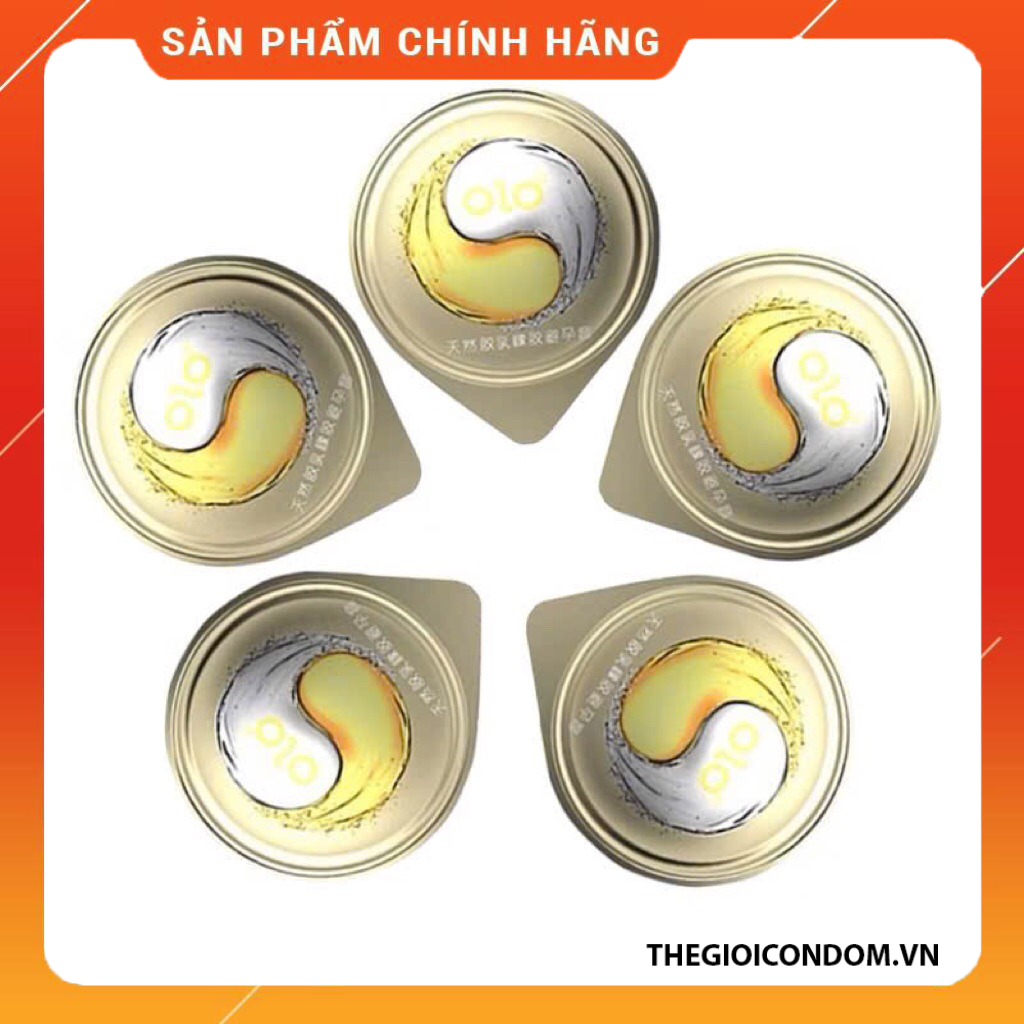 Bao Cao Su OLO Vàng Siêu Mỏng 0.01mm Kéo Dài Hộp 10 Chiếc Chính Hãng (5)