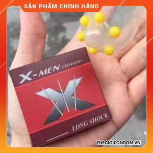 Bao Cao Su Tăng Khoái Cảm 6 Bi X men Hộp 1 Chiếc Kéo Dài Thời Gian Thái Lan (3)