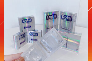 Hộp Bao Cao Su DOKU DOM 10 Chiếc Chính Hãng Thái Lan-Siêu Mỏng 52mm